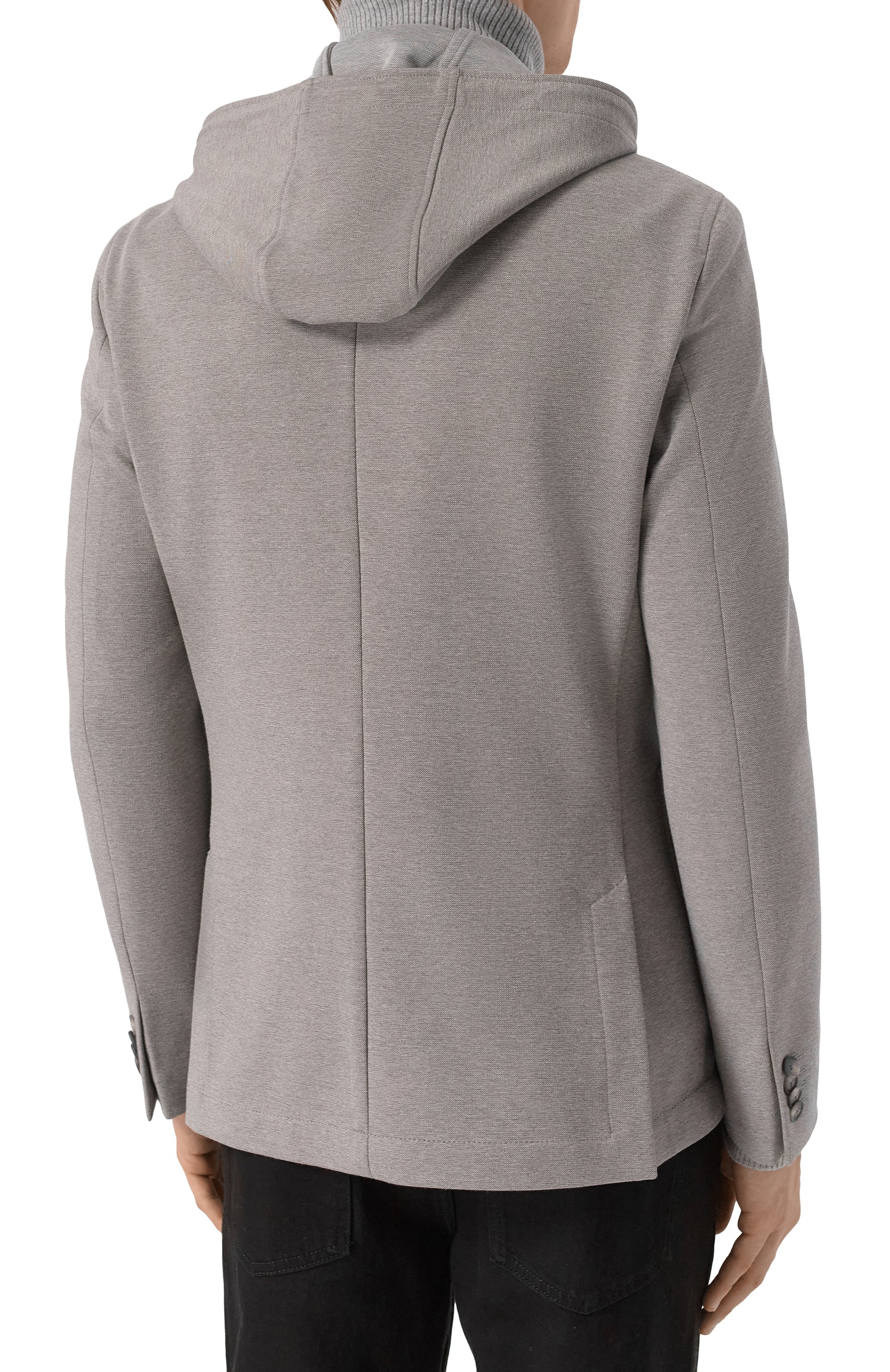 Однобортный пиджак BOSS светло-серого цвета по цене 79550 руб., арт. 50562499, фото 5 Однобортный пиджак BOSS, арт. 50562499, фото 5