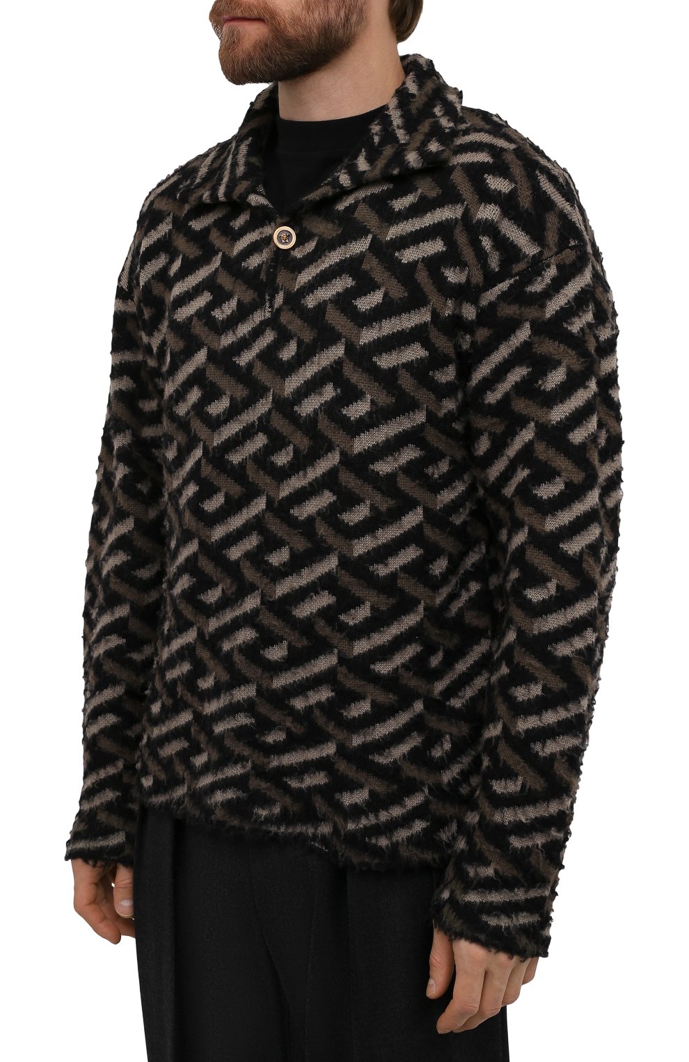 Шерстяной свитер VERSACE, арт. 1002037/1A01603, фото 3