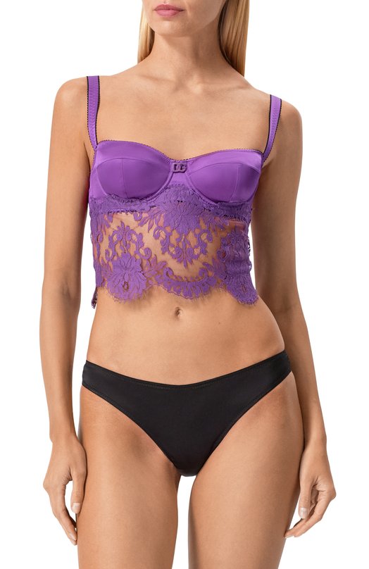 Бюстгальтер-балконет Dolce & Gabbana 07A43T/0N08P Фиолетовый  07A43T/0N08P Фото 2