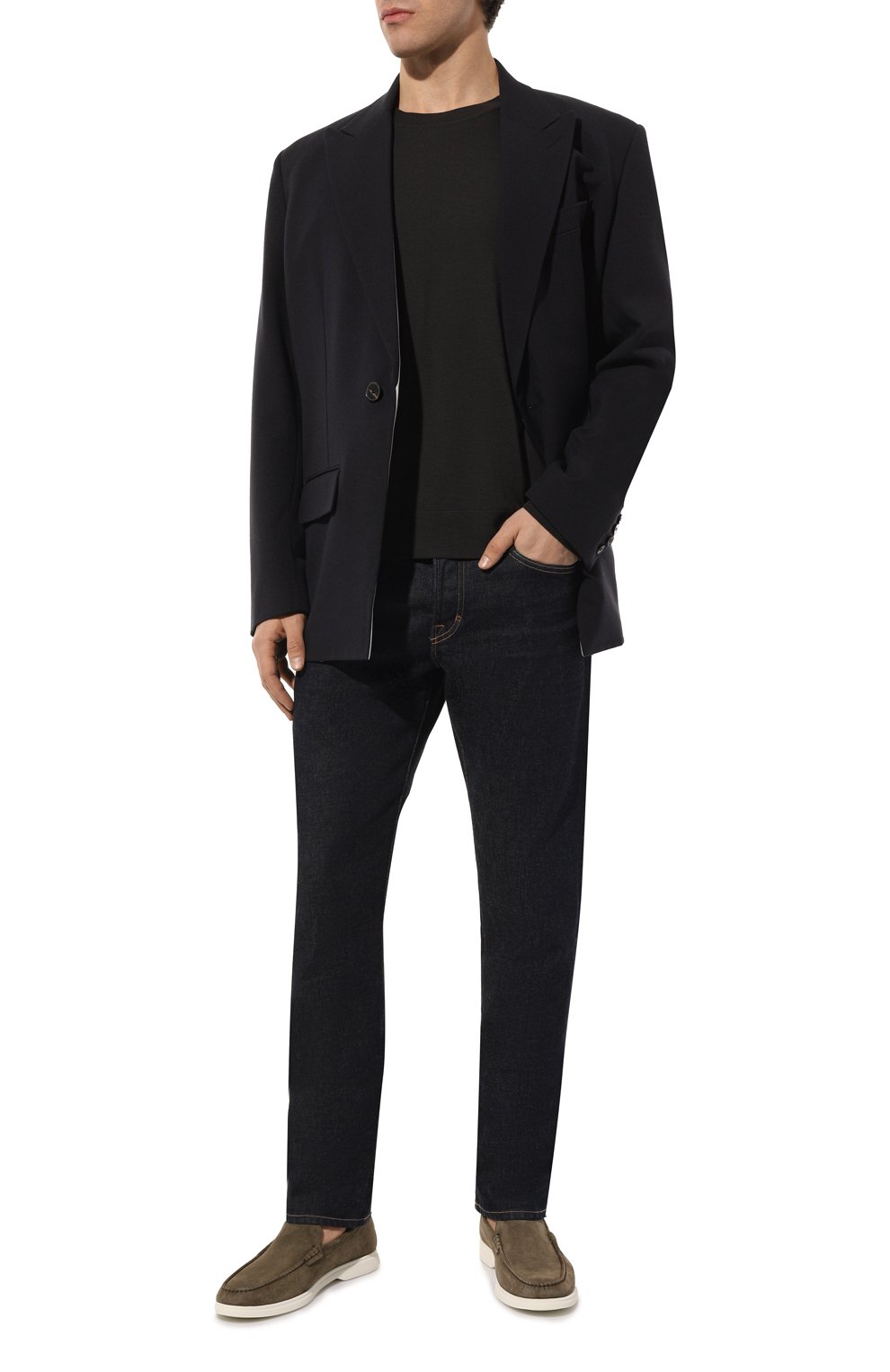 Замшевые лоферы BOSS, арт. 50492969, фото 2