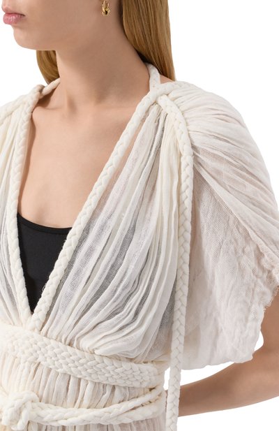 Хлопковое платье KASIA KULENTY, арт. ATHENA MINI DRESS, фото 5