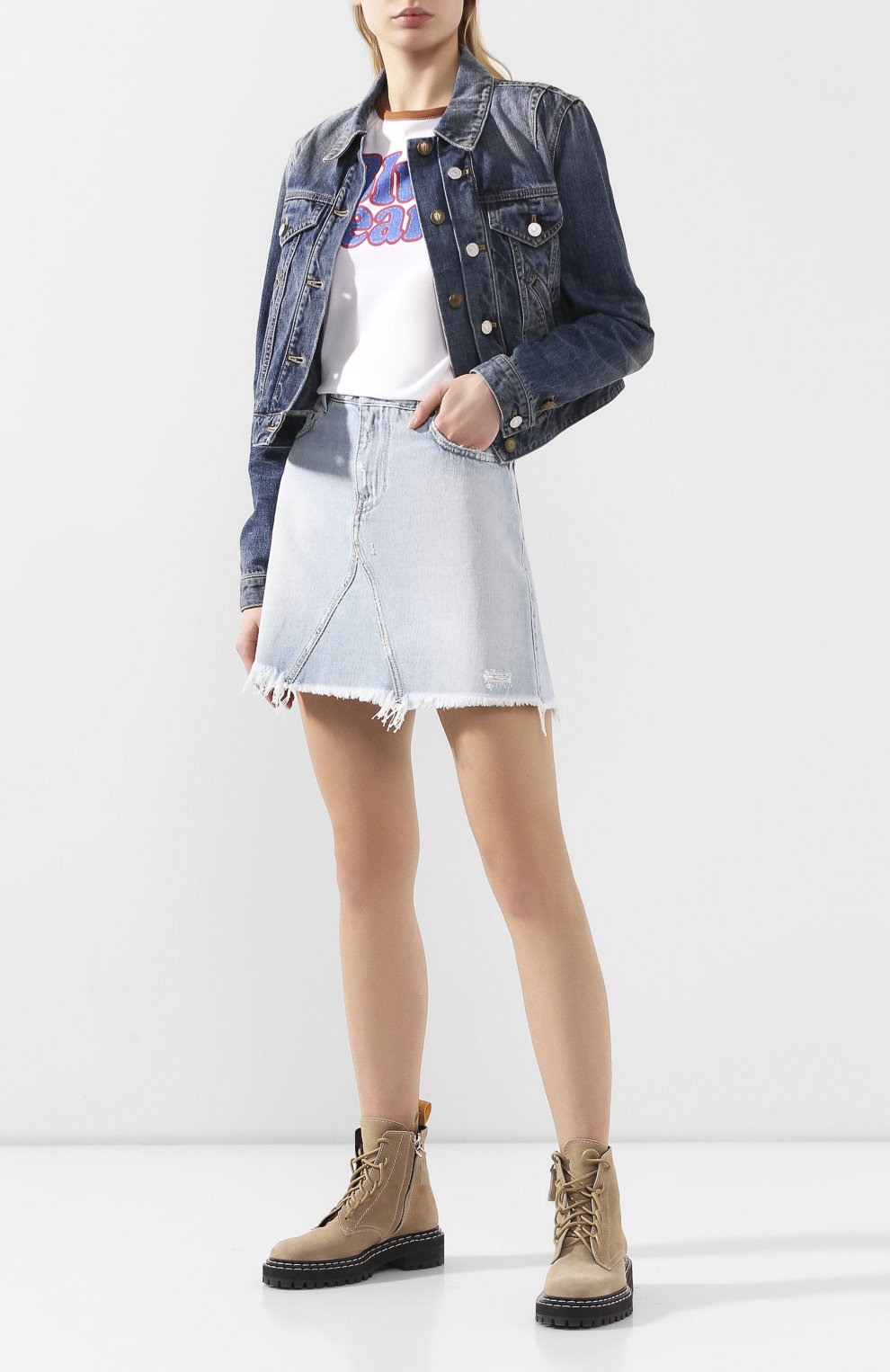 Хлопковая футболка DSQUARED2 белого цвета по цене 22650 руб., арт. S72GD0218/S23009, фото 2 Хлопковая футболка DSQUARED2, арт. S72GD0218/S23009, фото 2