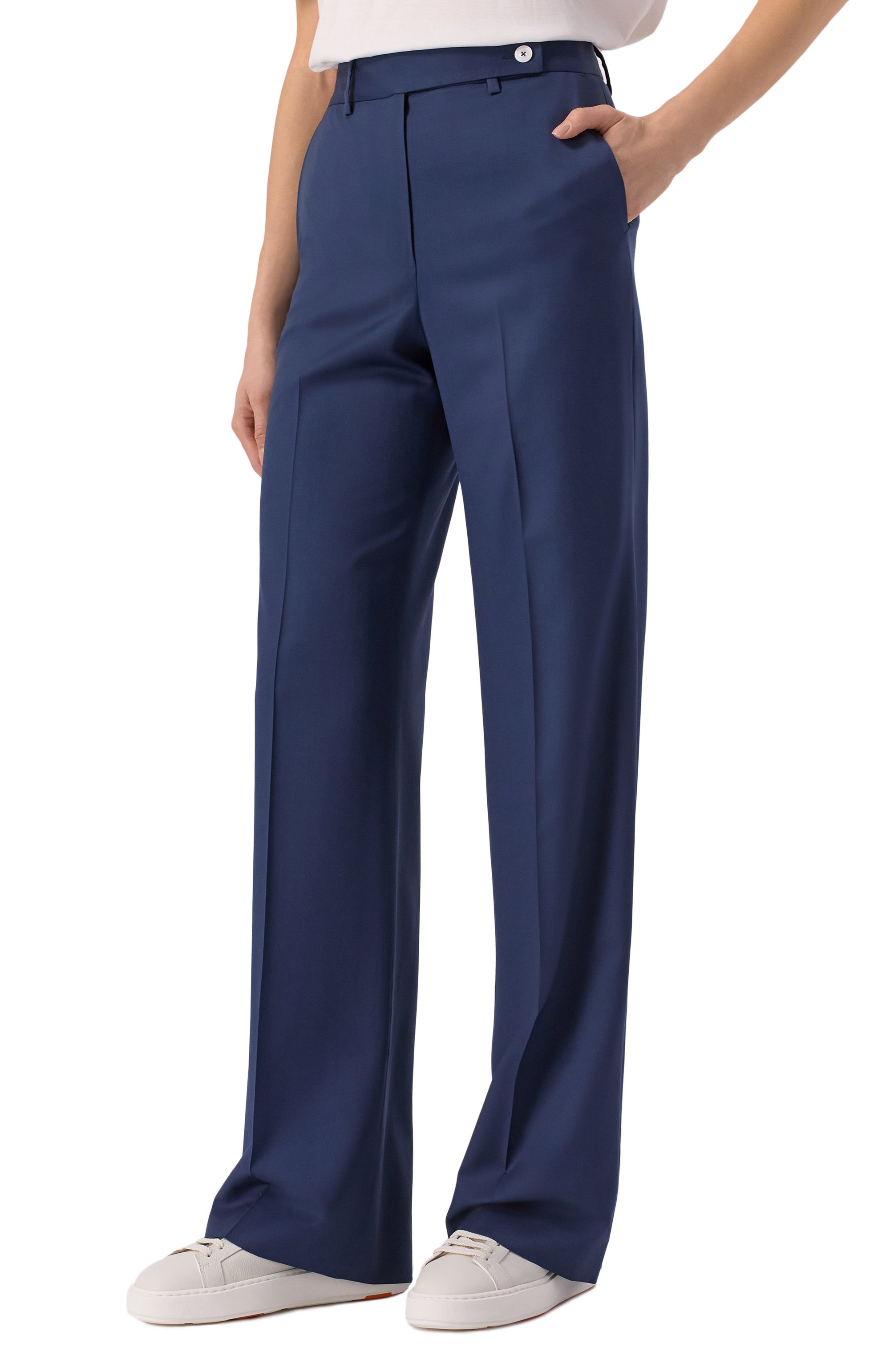 Шерстяные брюки KITON, арт. D48109K0102401, фото 3