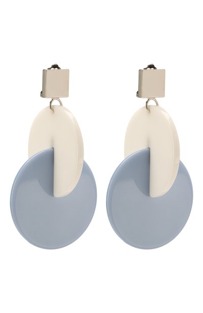 Клипсы MARNI голубого цвета по цене 20900 руб., арт. 0RMV0142A0/R2000, фото 3 Клипсы MARNI, арт. 0RMV0142A0/R2000, фото 3