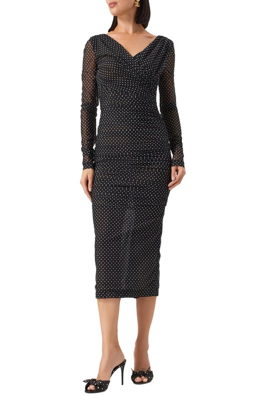 Платье Dolce & Gabbana F6JIYT/FSRP1 Чёрный  F6JIYT/FSRP1 Фото 3