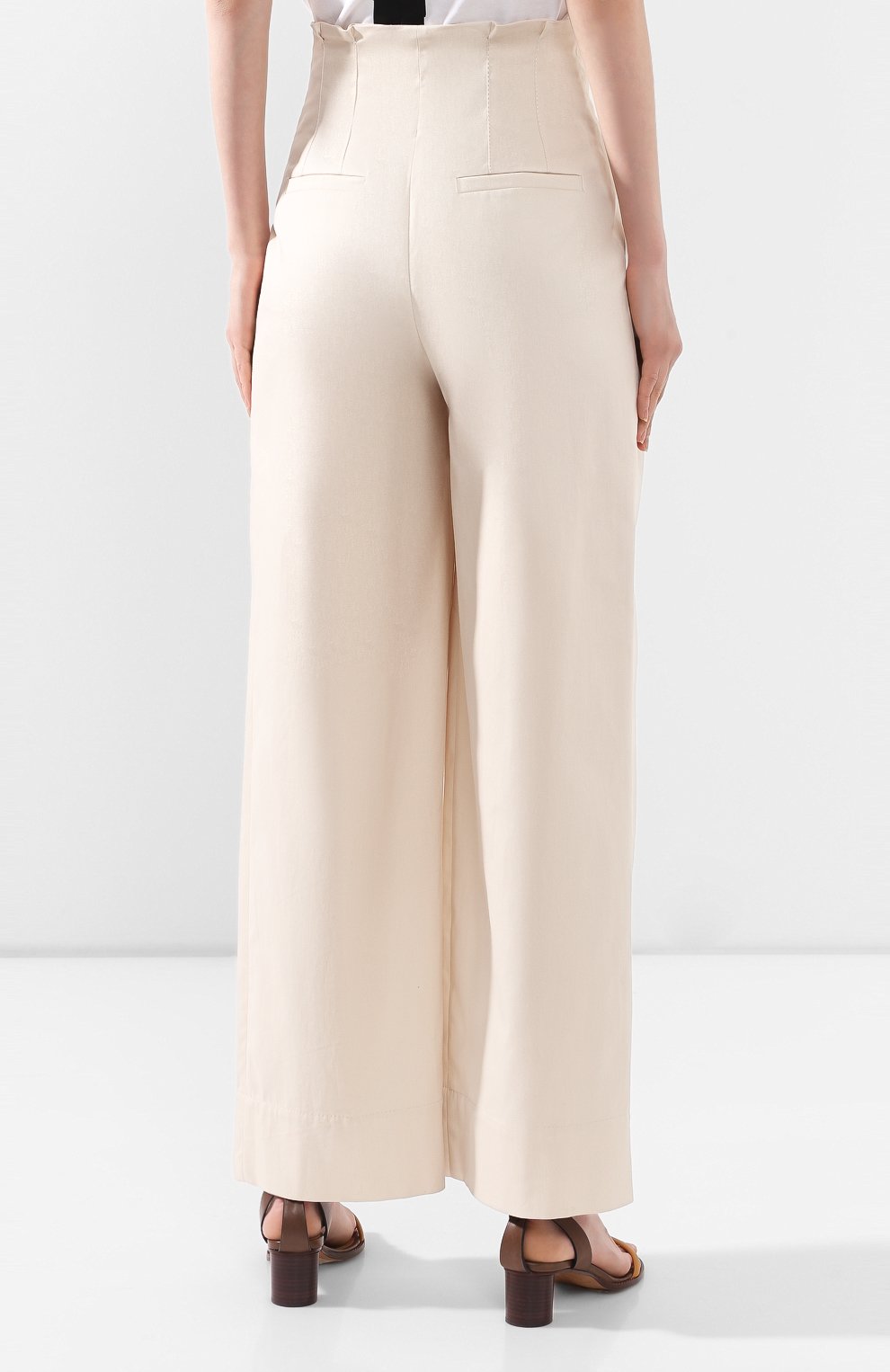 Хлопковые брюки BRUNELLO CUCINELLI, арт. MA130P7223, фото 4