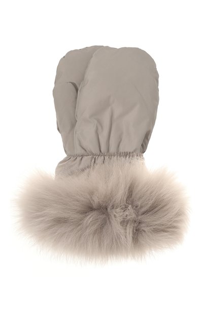 Пуховые варежки YVES SALOMON ENFANT, арт. 25WEA904XXD0TM