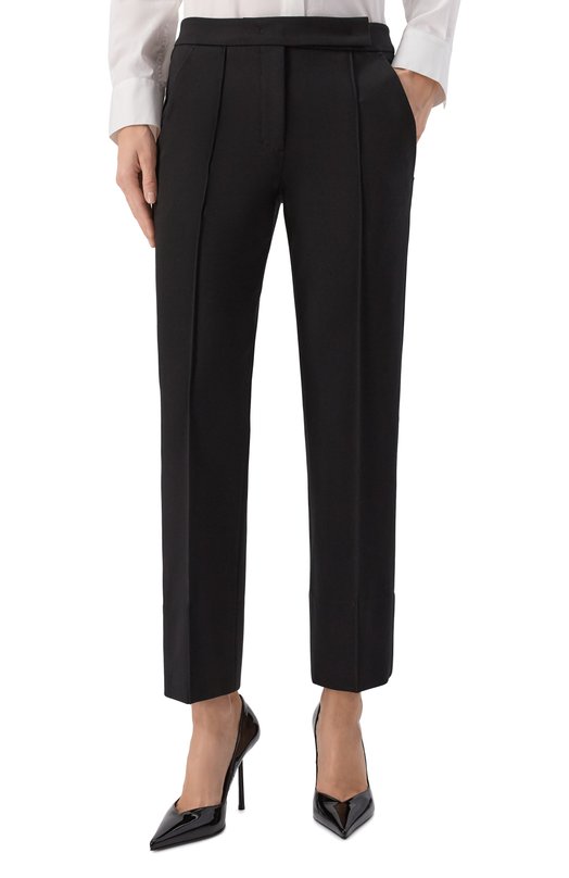Брюки из вискозы Dorothee Schumacher 348023 Чёрный  348023 Фото 3