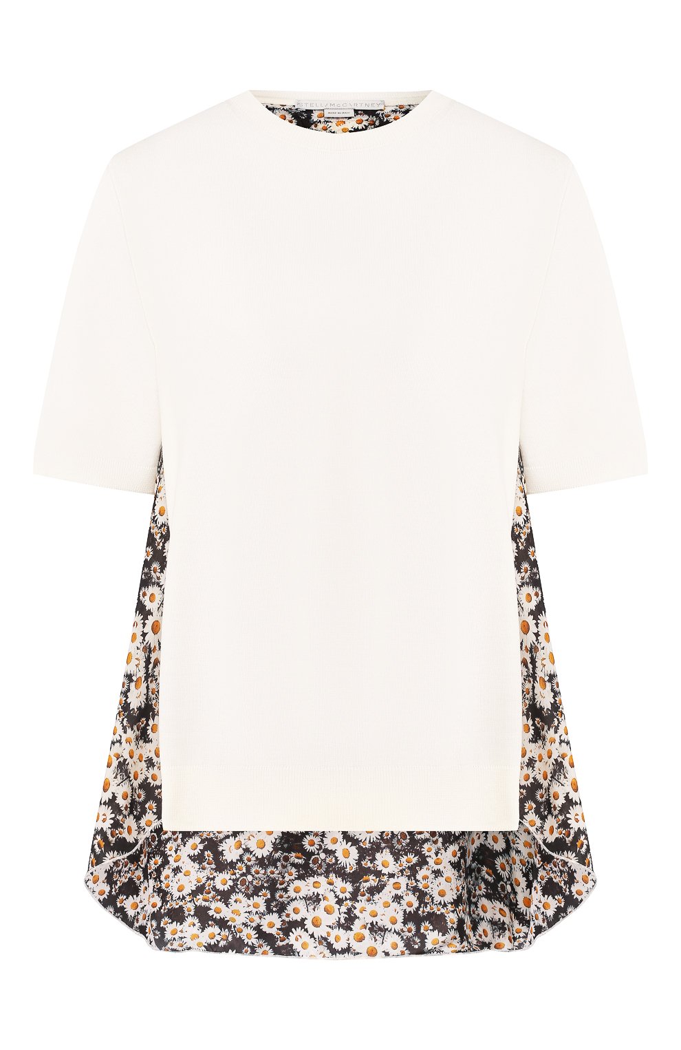 Топ STELLA MCCARTNEY кремового цвета по цене 62350 руб., арт. 601183/S2195, фото 1 Топ STELLA MCCARTNEY, арт. 601183/S2195, фото 1