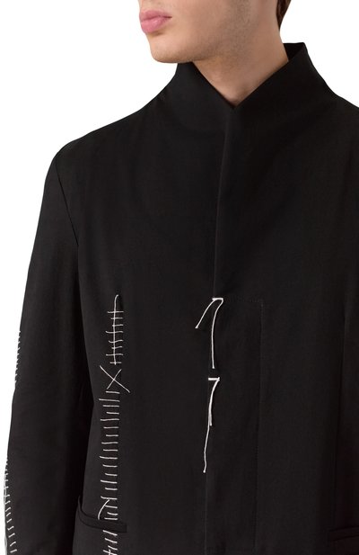 Хлопковый пиджак 139DEC, арт. SUT634-BK, фото 5