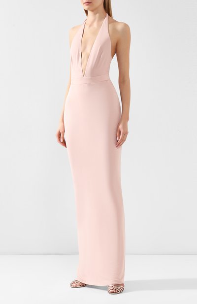 Платье из вискозы TOM FORD светло-розового цвета по цене 339500 руб., арт. ABJ403-FAX162, фото 3 Платье из вискозы TOM FORD, арт. ABJ403-FAX162, фото 3