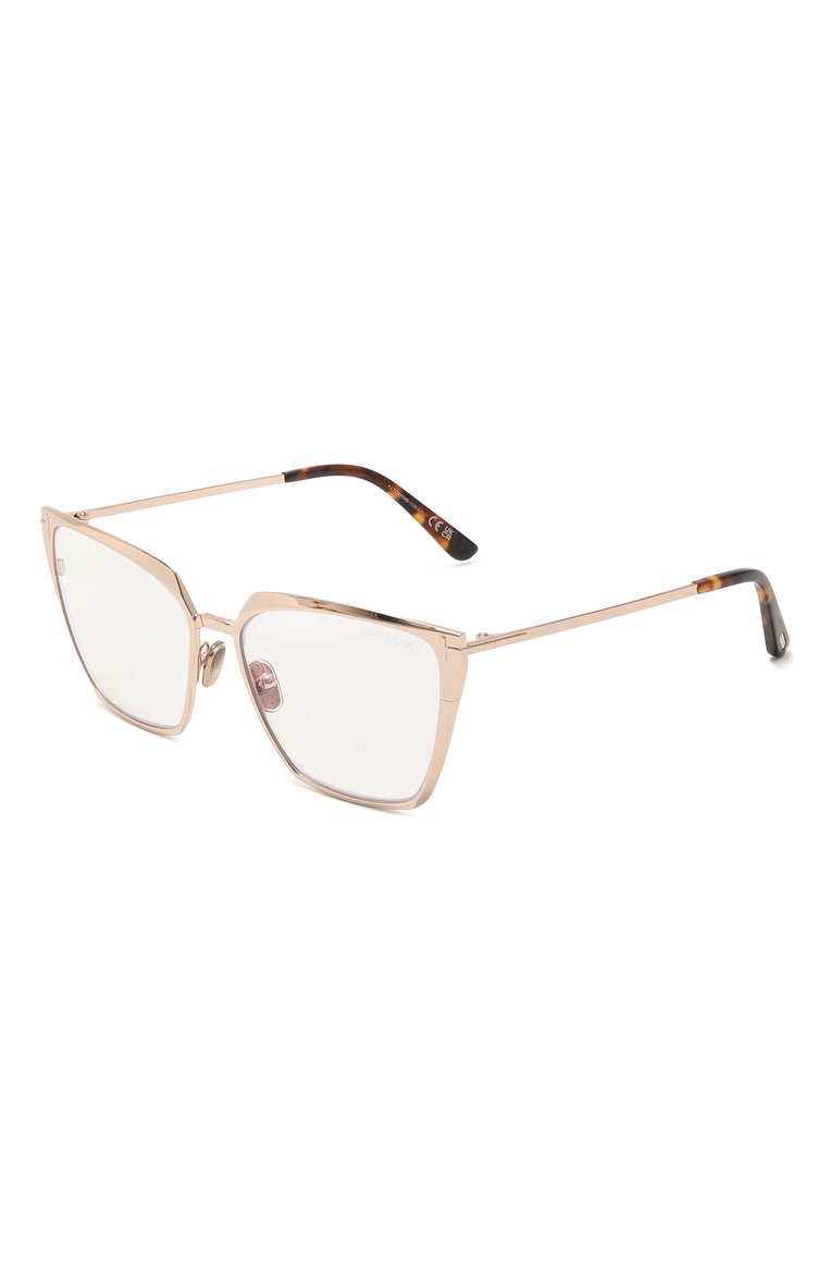 Женские оправа TOM FORD золотого цвета, арт. TF5945-B 028 | Фото 1 (Нос: Не проставлено; Региональные ограничения белый список (Axapta Mercury): Не проставлено; Тип очков: Оправа; Материал: Металл; Очки форма: Квадратные; Оптика Гендер: оптика-женское)