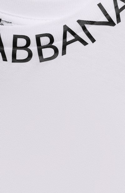 Хлопковая футболка DOLCE & GABBANA, арт. L4JTEY/G7IJ6/8-14, фото 3