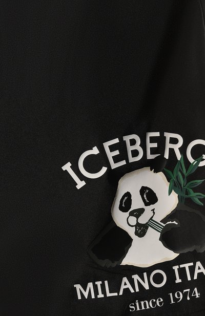 Плавки-шорты ICEBERG черного цвета по цене 8995 руб., арт. ICE4MBS04, фото 4 Плавки-шорты ICEBERG, арт. ICE4MBS04, фото 4