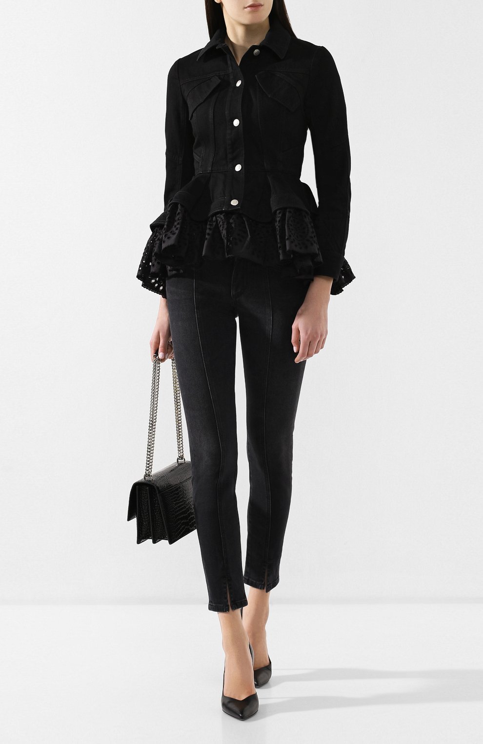 Приталенный жакет ALEXANDER MCQUEEN, арт. 559060/QMM05, фото 2