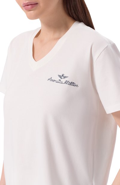Хлопковая футболка AERONAUTICA MILITARE, арт. TS2491DJ00675, фото 5