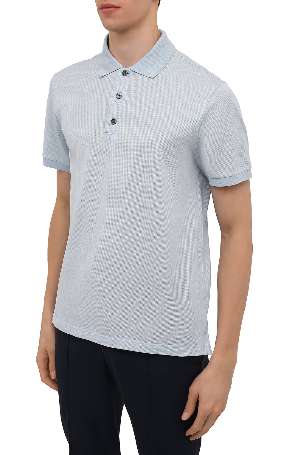 Хлопковое поло BRIONI, арт. UJNK0L/P1627, фото 3