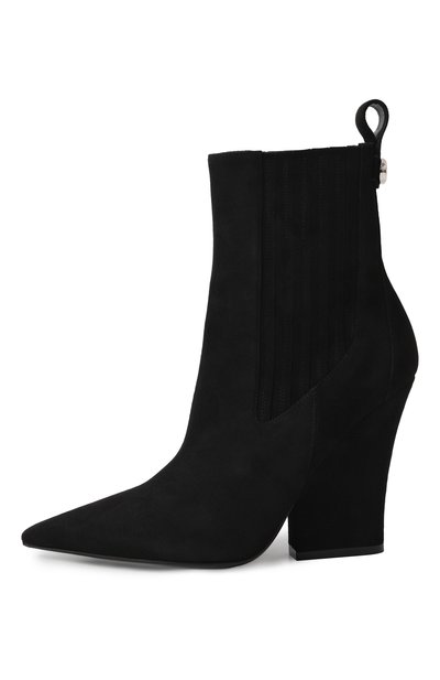 Замшевые ботильоны  vlogo lockette VALENTINO, арт. 5W0S0KS9/IMF, фото 4