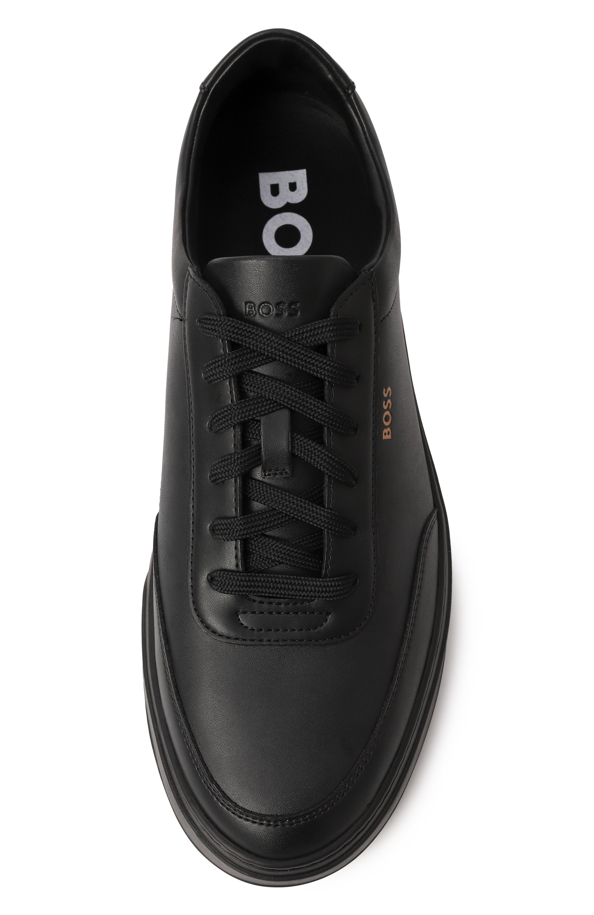 Кожаные кеды kieran BOSS, арт. 50536504, фото 6