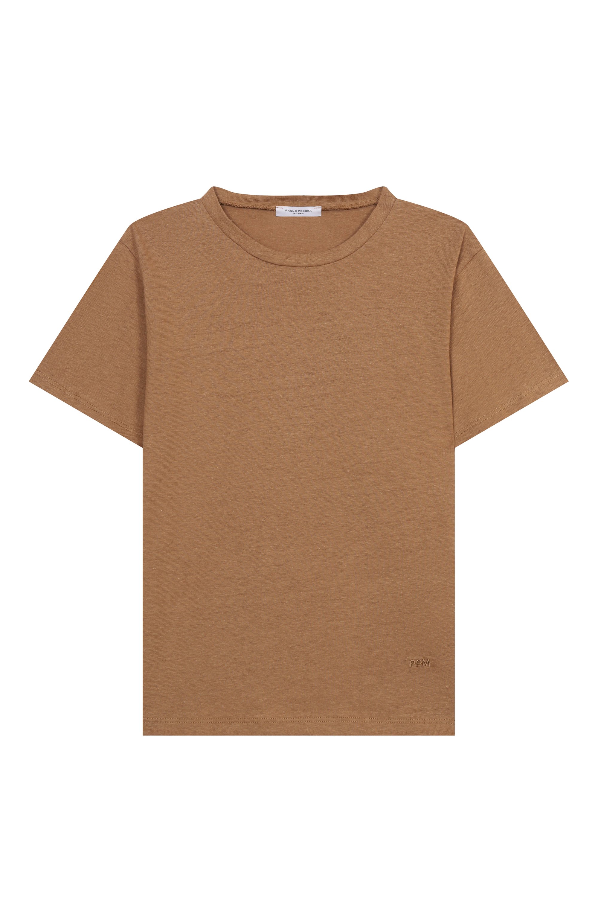 Футболка изо льна и хлопка PAOLO PECORA MILANO, арт. PP3946/14A-16A, фото 1