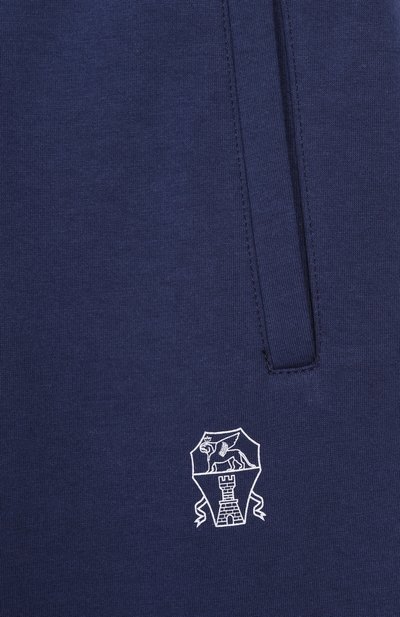 Хлопковые джоггеры BRUNELLO CUCINELLI, арт. BW863E347C, фото 3