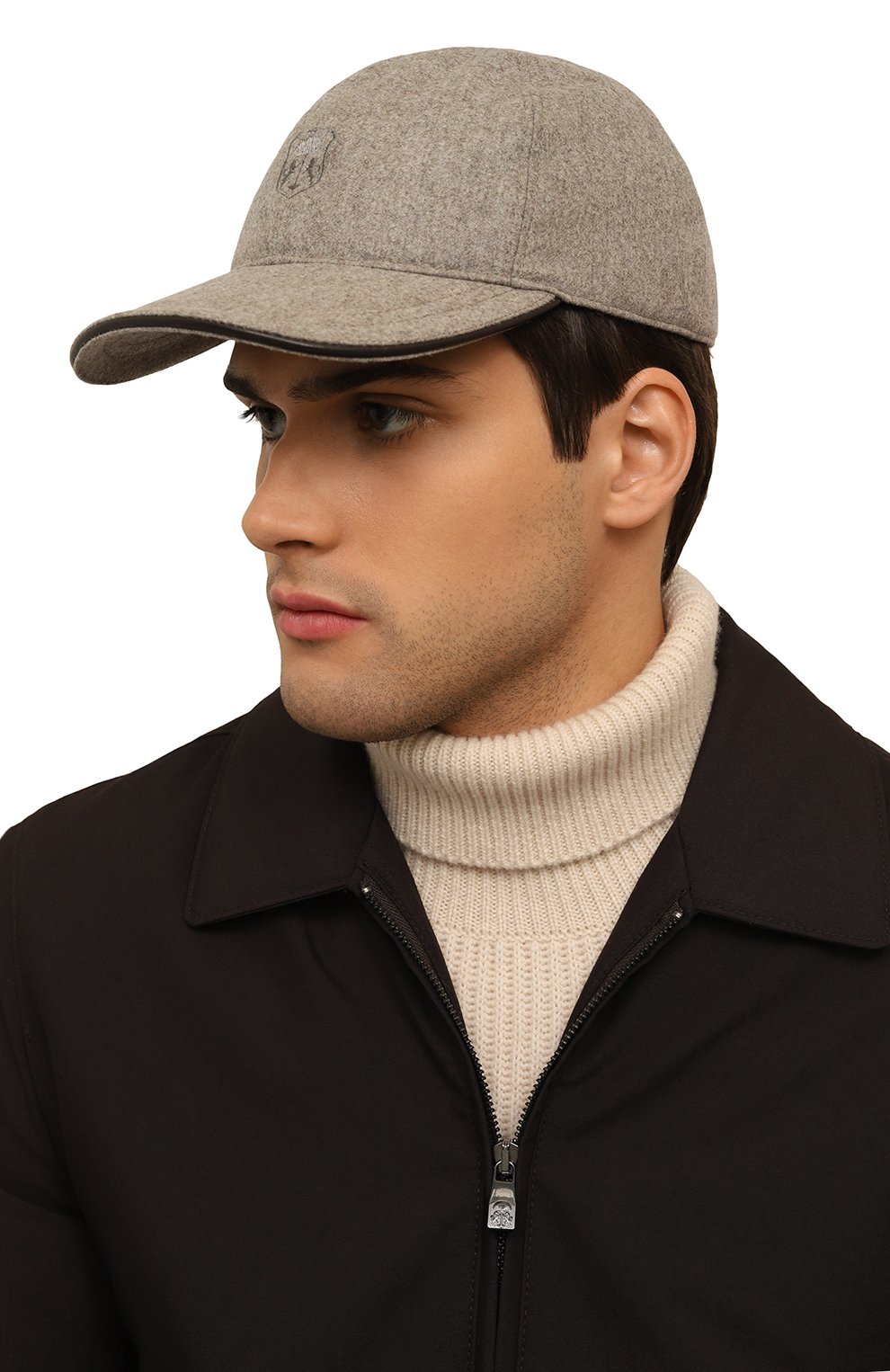 Шерстяная бейсболка CORNELIANI, арт. 940500-9429208, фото 2