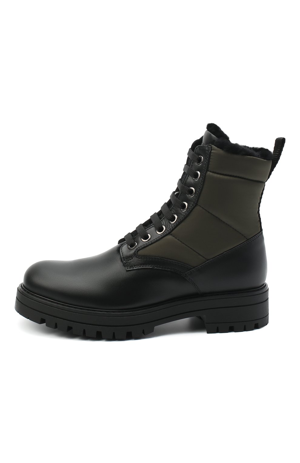 Кожаные ботинки с меховой отделкой MISSOURI, арт. 85891/35-41, фото 2