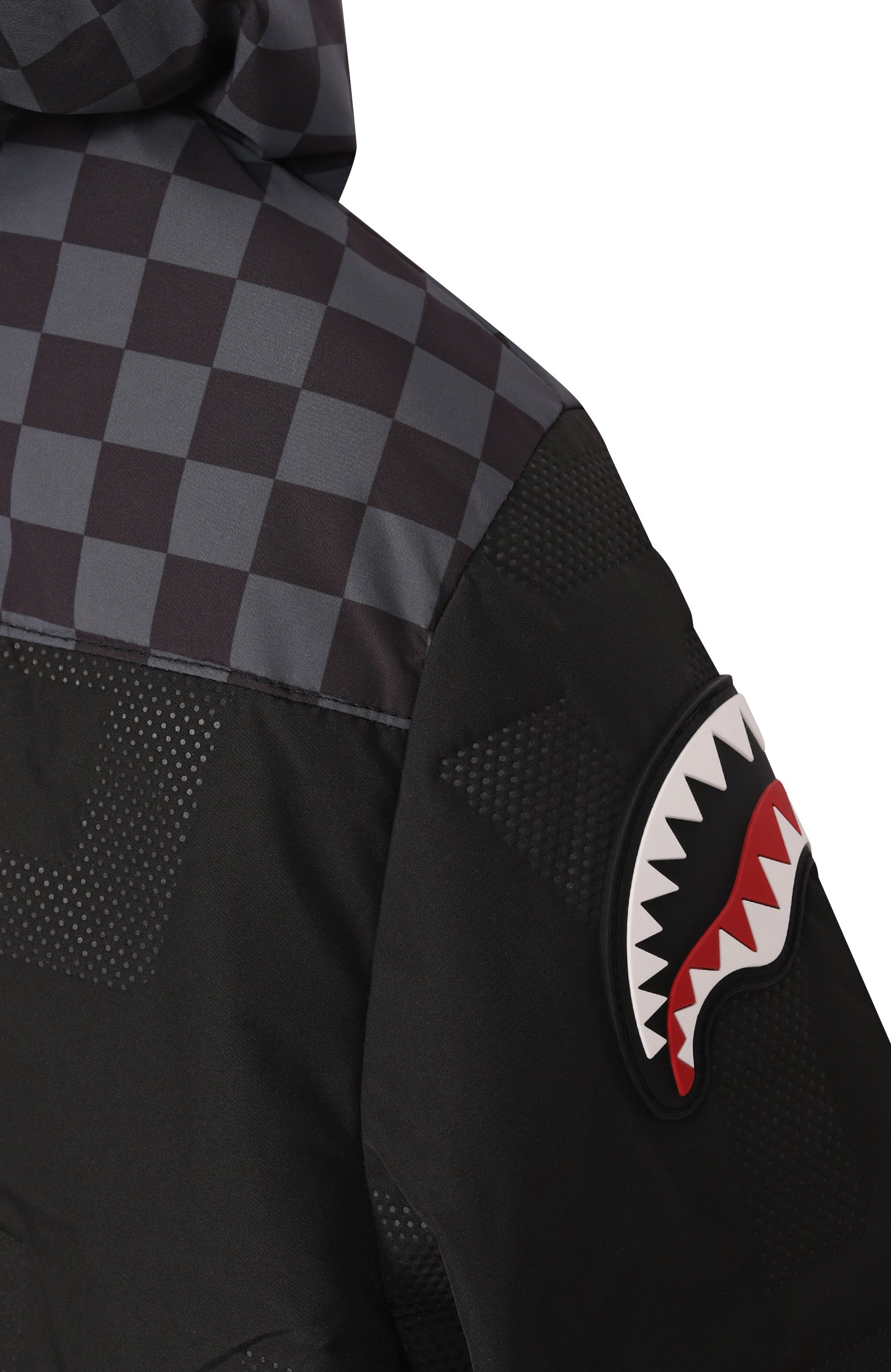Утепленная куртка SPRAYGROUND, арт. SPY1572GREY/CHECKERED PADDED JACKET GREY, фото 3