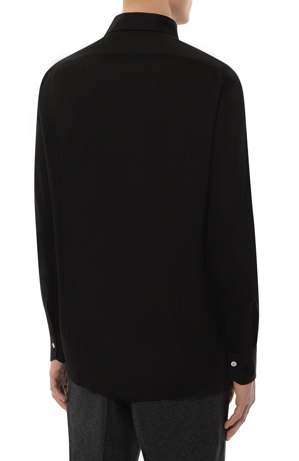 Хлопковая рубашка KITON, арт. UMCNERH0900012, фото 4