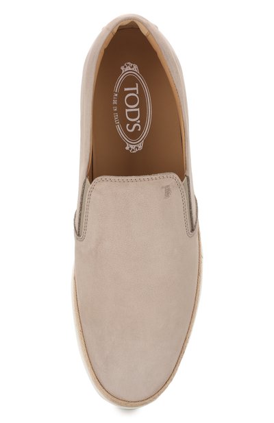 Кожаные слипоны TOD’S, арт. XXM0TV0K9006RN, фото 5