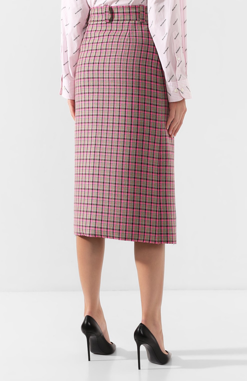 Шерстяная юбка BALENCIAGA, арт. 542873/TCU11, фото 4