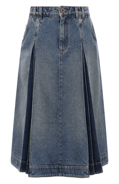 Женская джинсовая юбка BALMAIN, арт. BF1LD330DD62