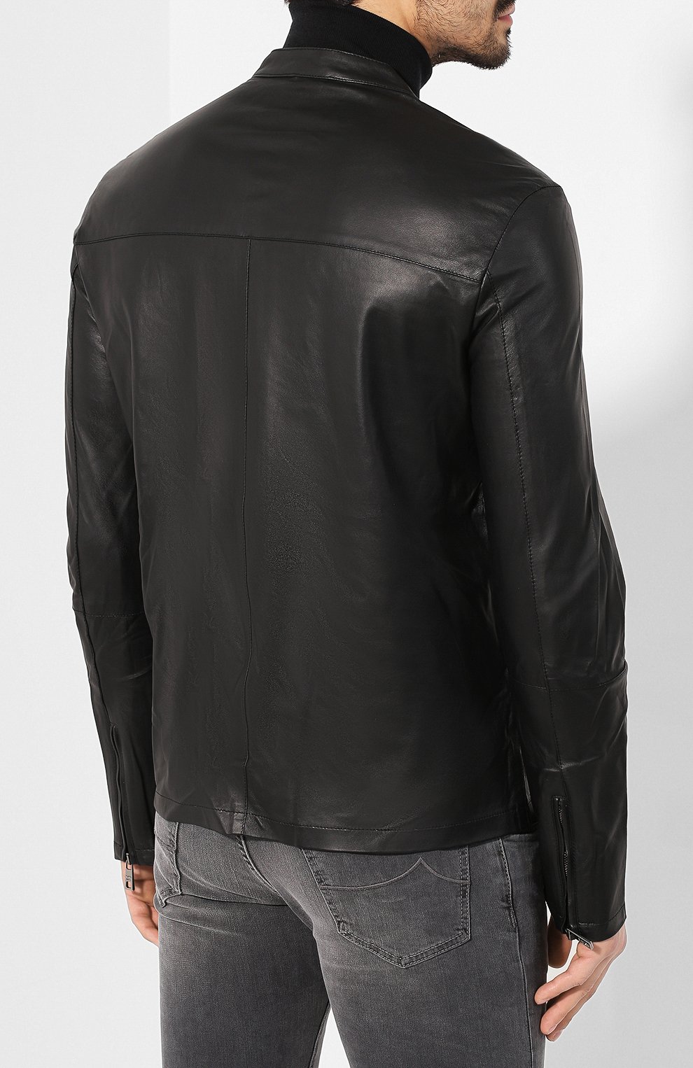 Кожаная куртка GIORGIO BRATO, арт. GU20S9451PMS0, фото 4