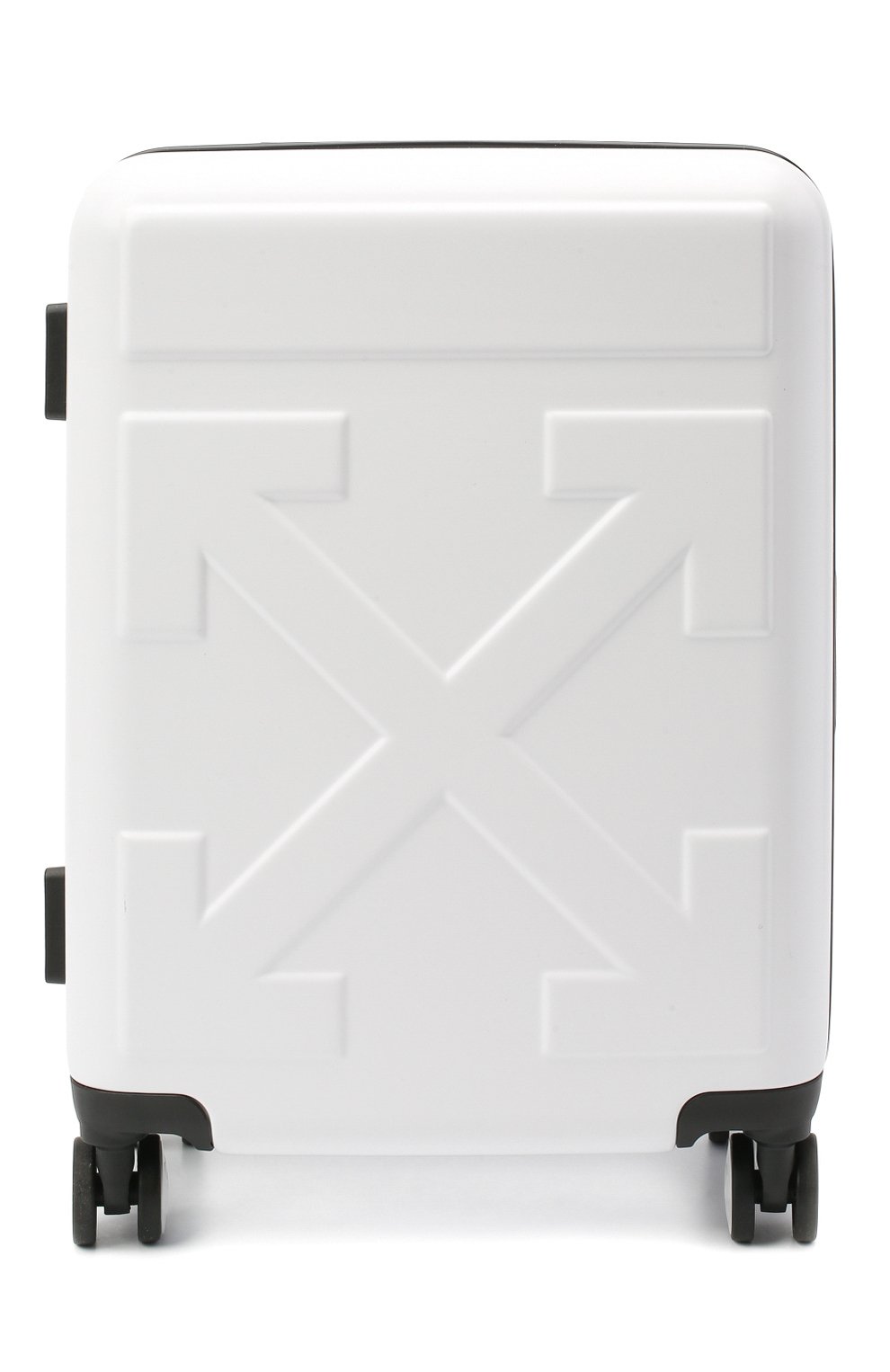 Чемодан arrow trolley OFF-WHITE белого цвета по цене 89950 руб., арт. 0WNG002E20MAT0010100, фото 1 Чемодан arrow trolley OFF-WHITE, арт. 0WNG002E20MAT0010100, фото 1