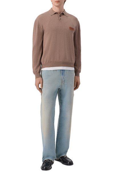 Хлопковое поло MAGLIANO бежевого цвета по цене 86250 руб., арт. MGSS26P001180, фото 2 Хлопковое поло MAGLIANO, арт. MGSS26P001180, фото 2