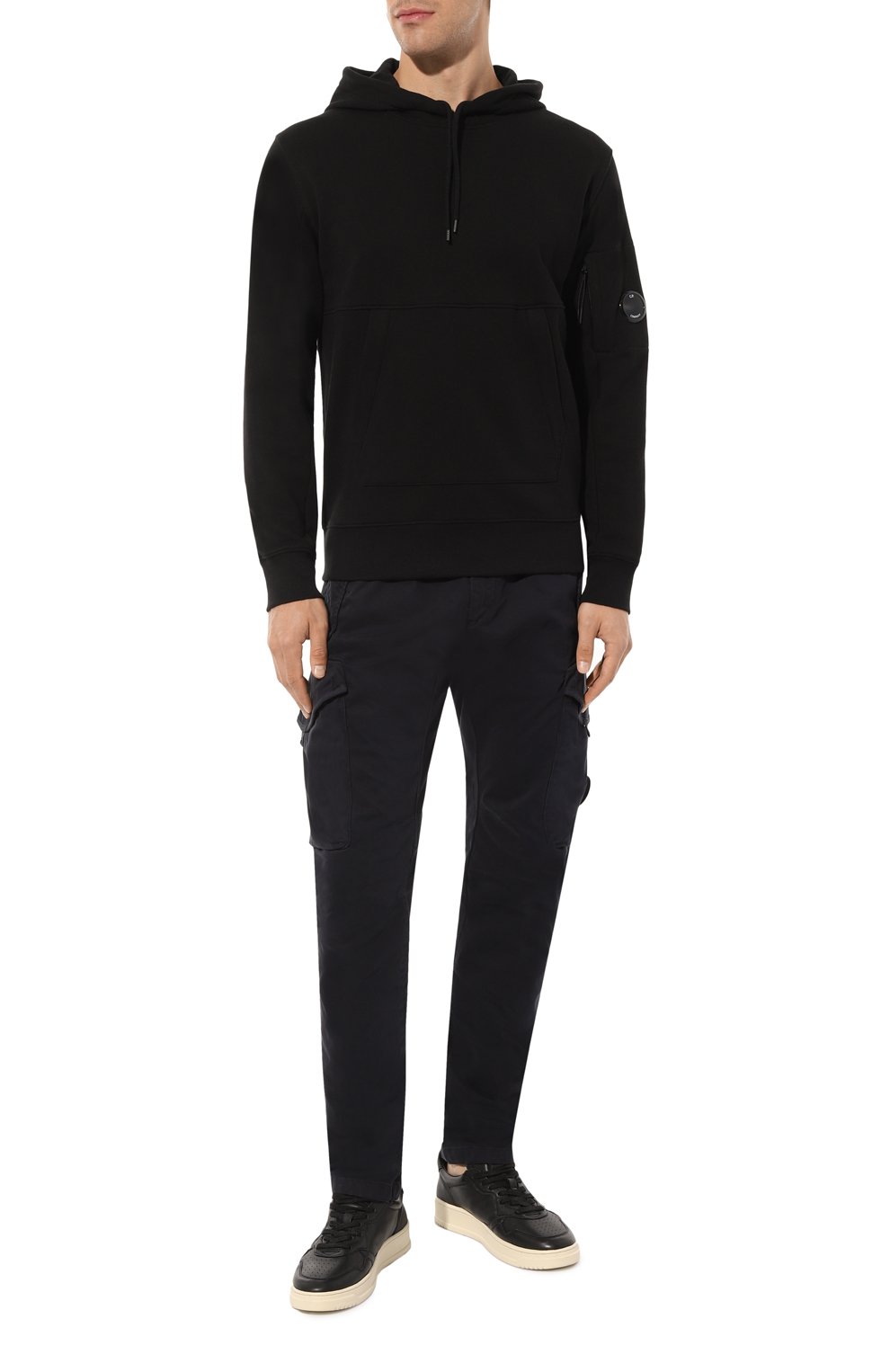 Хлопковые брюки-карго C.P. COMPANY, арт. 15CMPA058A005529G, фото 2