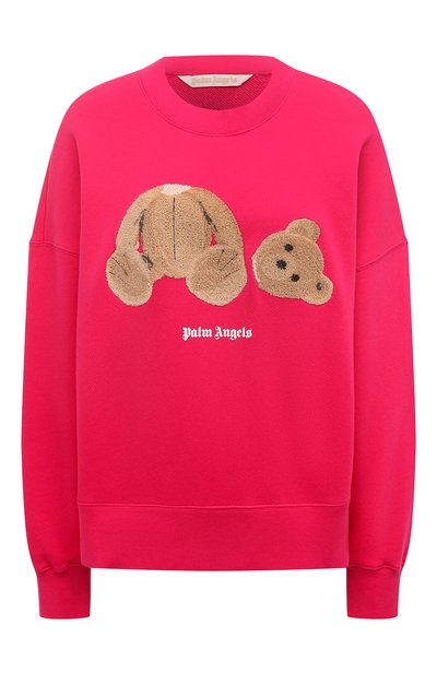 Женский хлопковый свитшот PALM ANGELS, арт. PWBA017F22FLE0013260