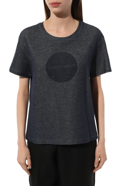 Хлопковая футболка GIORGIO ARMANI, арт. GW000423/AF12030, фото 3