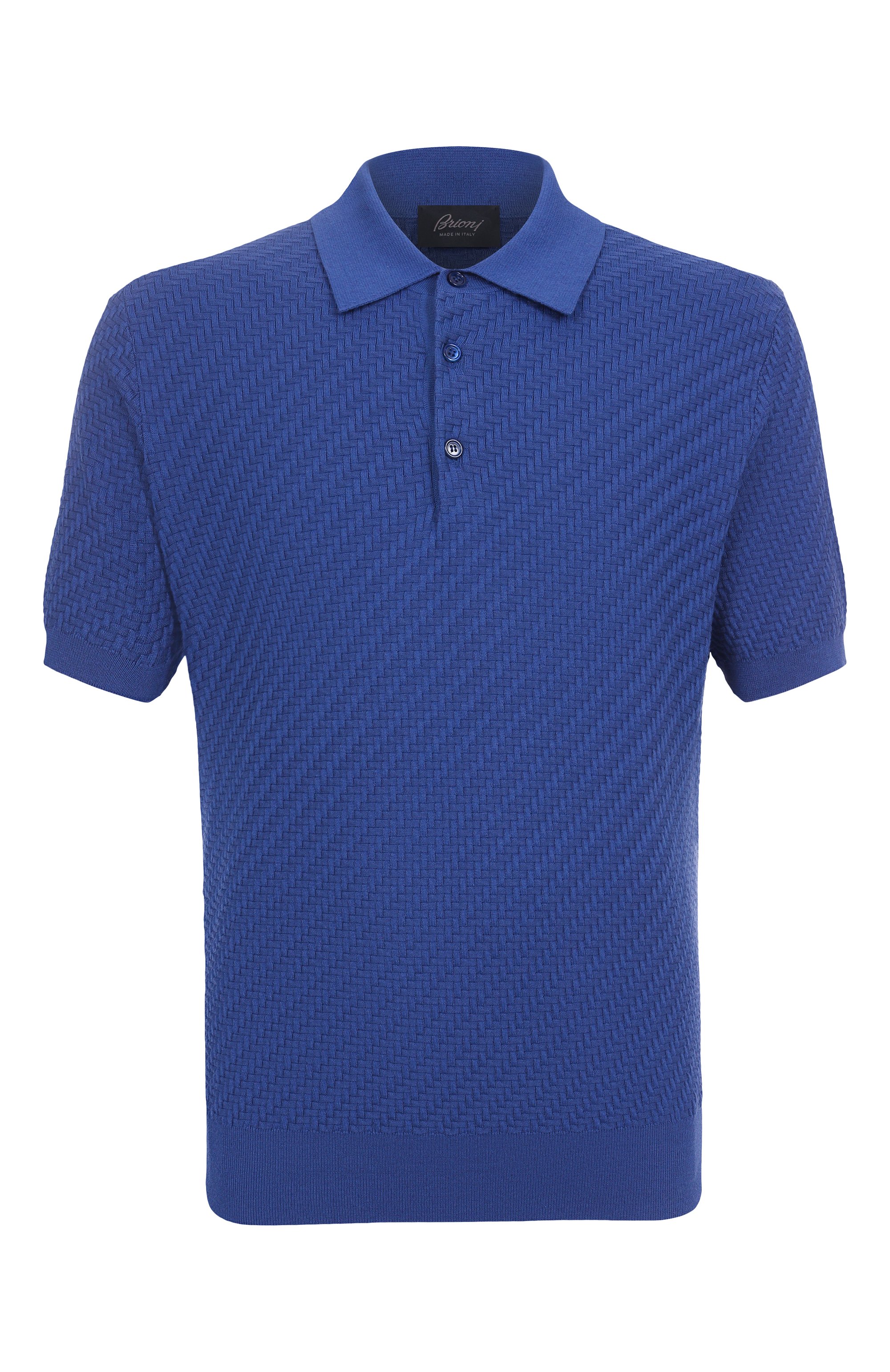 Поло из хлопка и шелка BRIONI, арт. UMR200/PAK22, фото 1