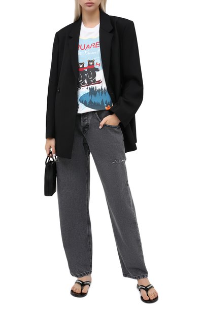 Хлопковая футболка DSQUARED2, арт. S75GD0107/S23009, фото 2