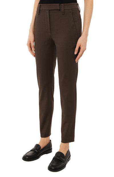 Хлопковые брюки BRUNELLO CUCINELLI, арт. MA126P7258, фото 3