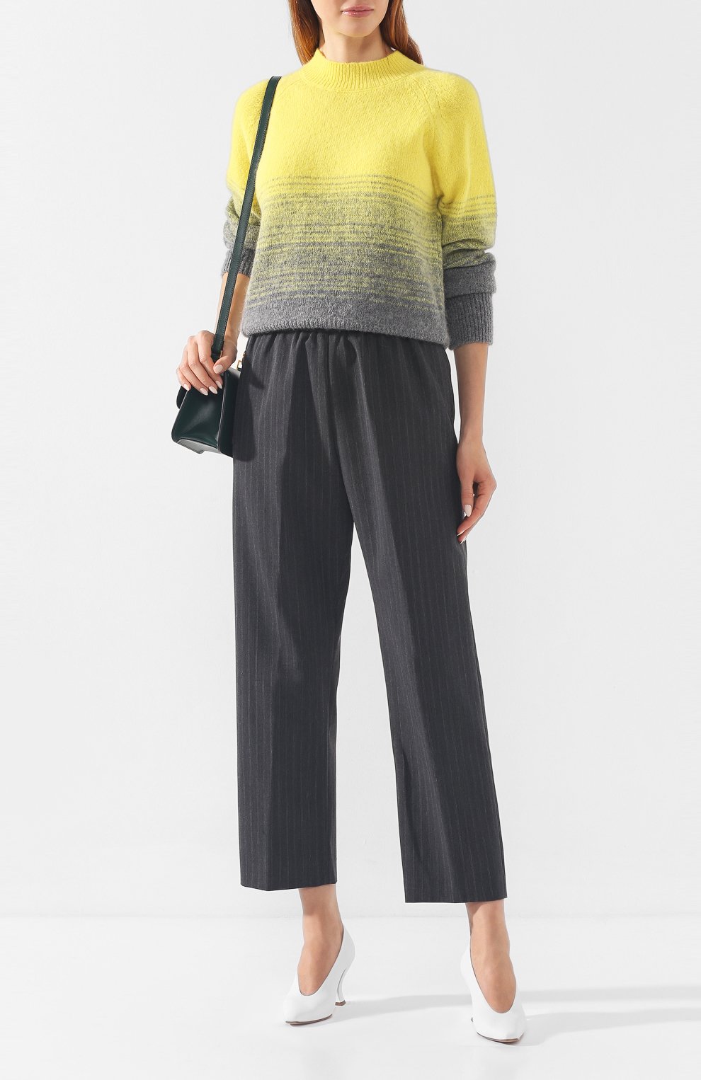 Брюки в полоску DRIES VAN NOTEN, арт. 192-10924-8036, фото 2