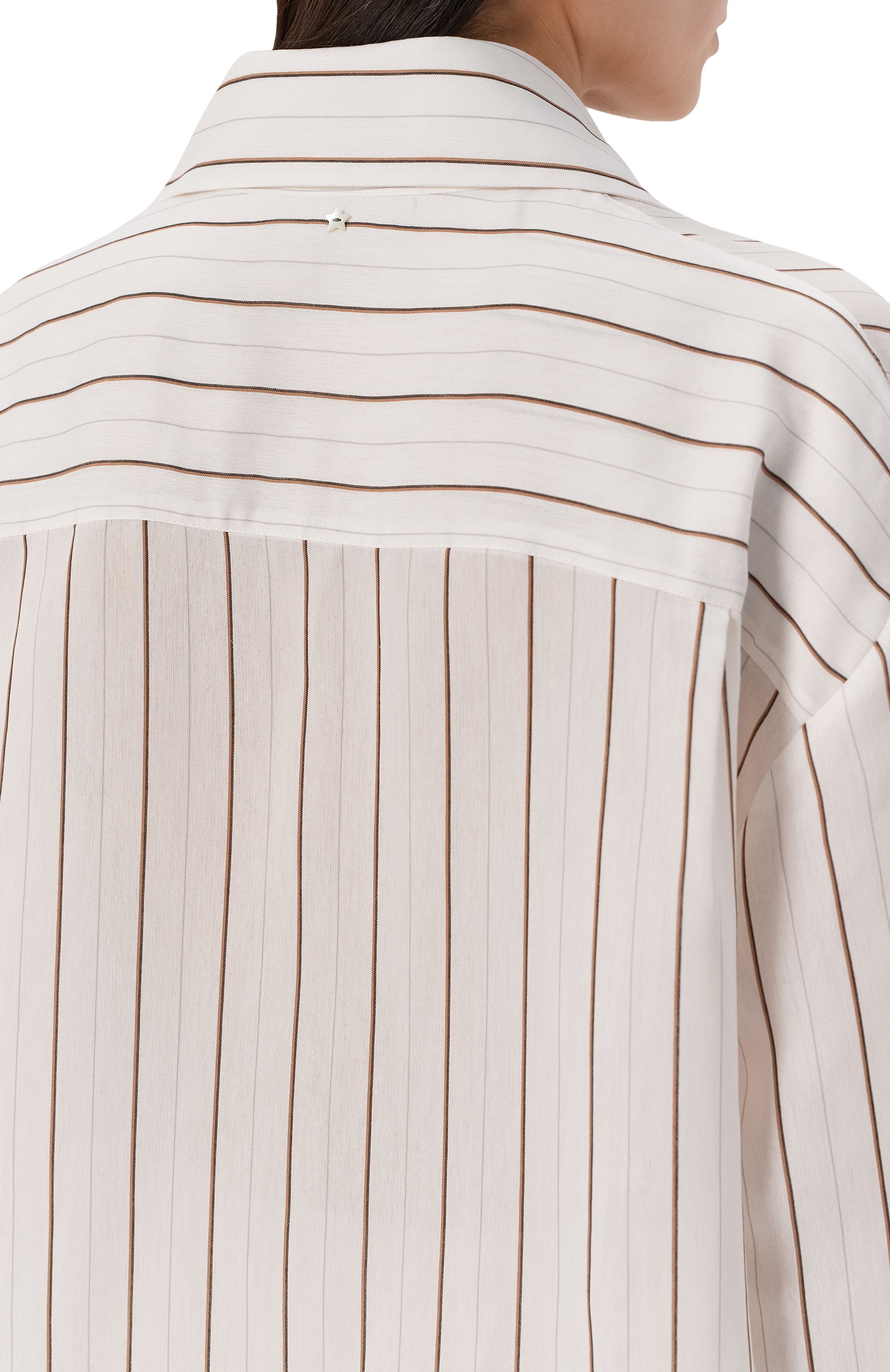 Рубашка из вискозы и шелка LORENA ANTONIAZZI, арт. P2655CA21A/5179, фото 5