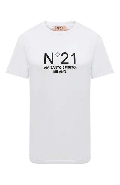 Женская хлопковая футболка N21, арт. 22I N2M0/F051/6325