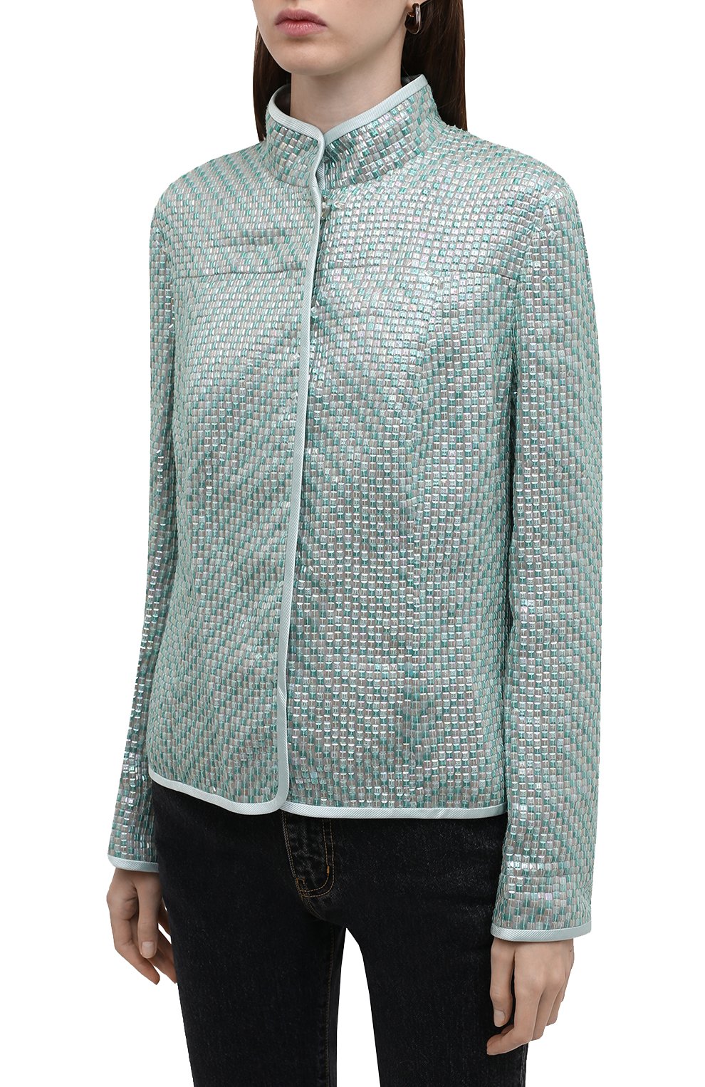 Шелковый жакет GIORGIO ARMANI, арт. WAG04R/WA924, фото 3