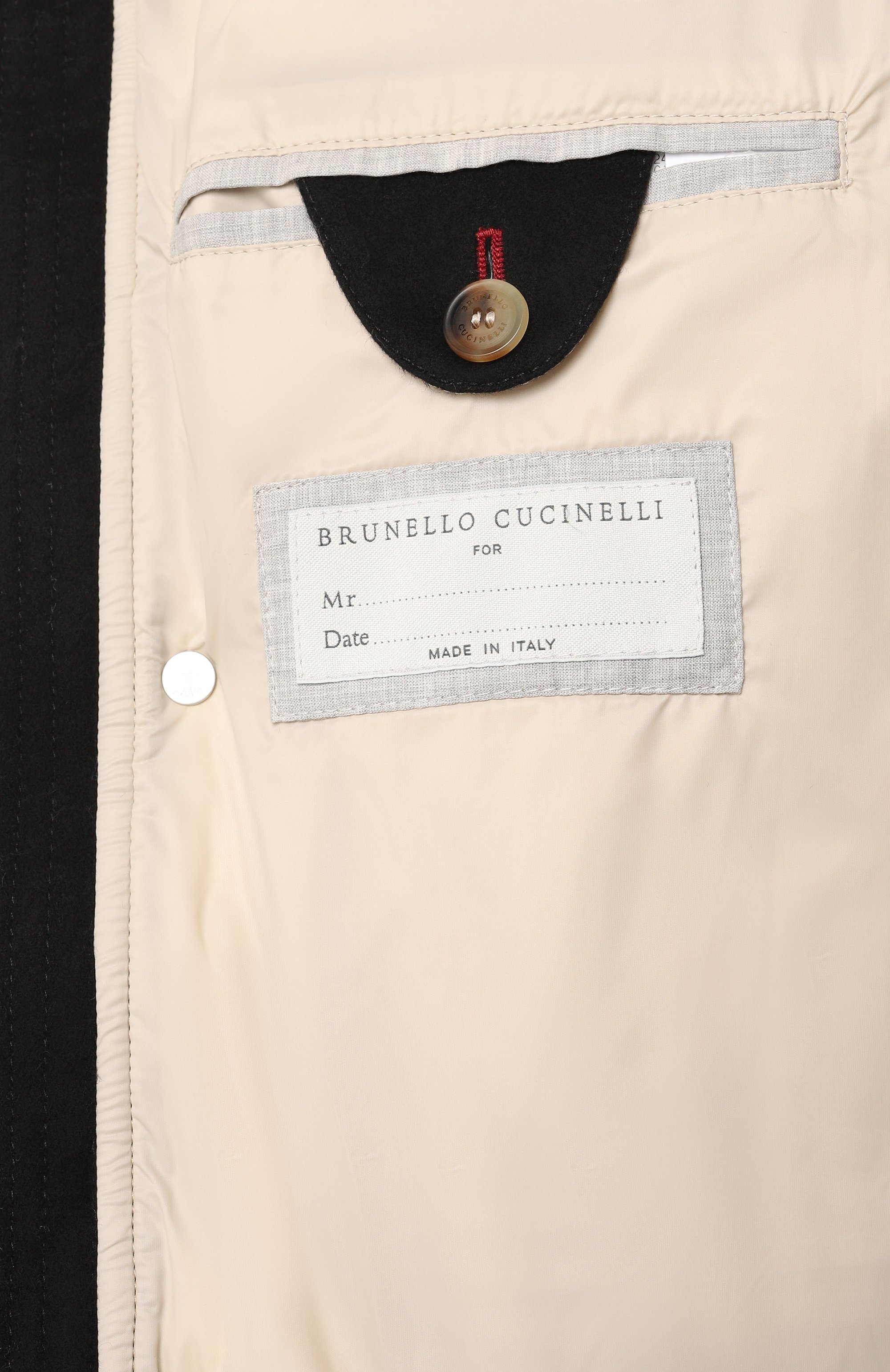 Шерстяной пуховик BRUNELLO CUCINELLI, арт. MM4631827, фото 6