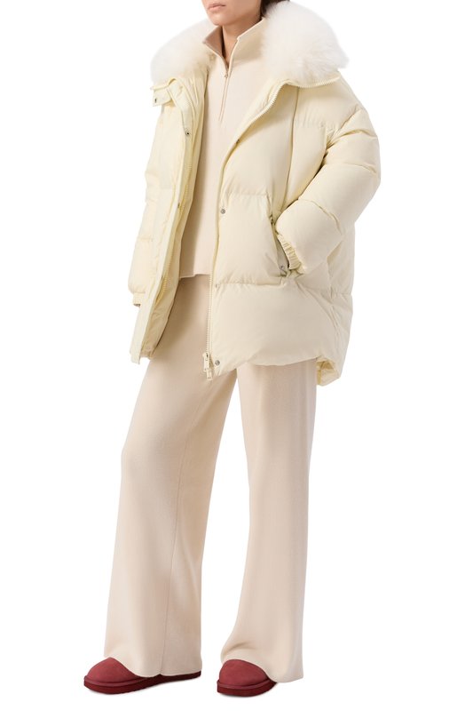 Замшевые полусапоги Classic Ultra Mini UGG 1116109 Розовый  1116109 Фото 3