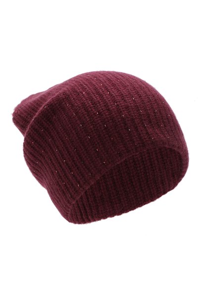 Кашемировая шапка WILLIAM SHARP бордового цвета по цене 89950 руб., арт. A61-13, фото 1 Кашемировая шапка WILLIAM SHARP, арт. A61-13, фото 1