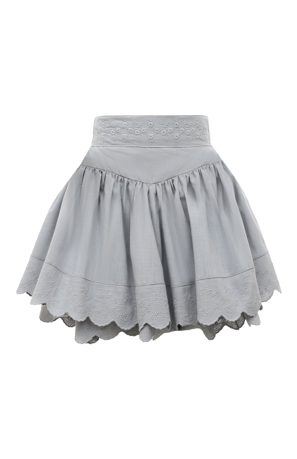 Юбка MASTERPEACE серого цвета по цене 25000 руб., арт. MP-SS23-36, фото 1 Юбка MASTERPEACE, арт. MP-SS23-36, фото 1