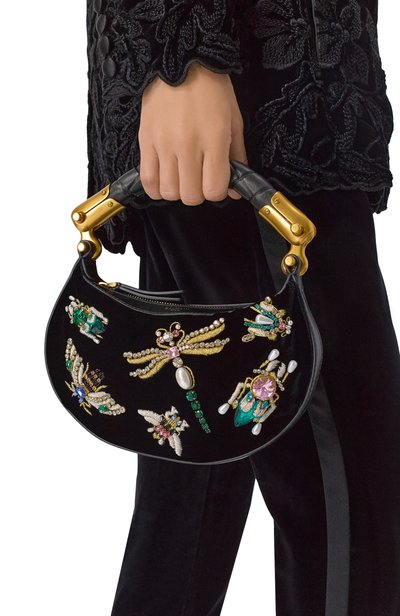 Женский сумка ebene mini BALMAIN, арт. HN1BS027/AEMI